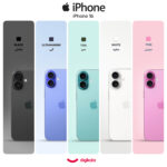 گوشی موبایل اپل مدل iPhone 16 CH دو سیم کارت ظرفیت 128 گیگابایت و رم 8 گیگابایت