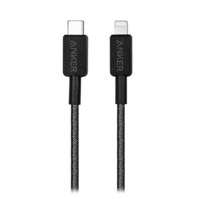 کابل تبدیل USB-C به لایتنینگ انکر مدل A81B5H11 طول 0.9 متر