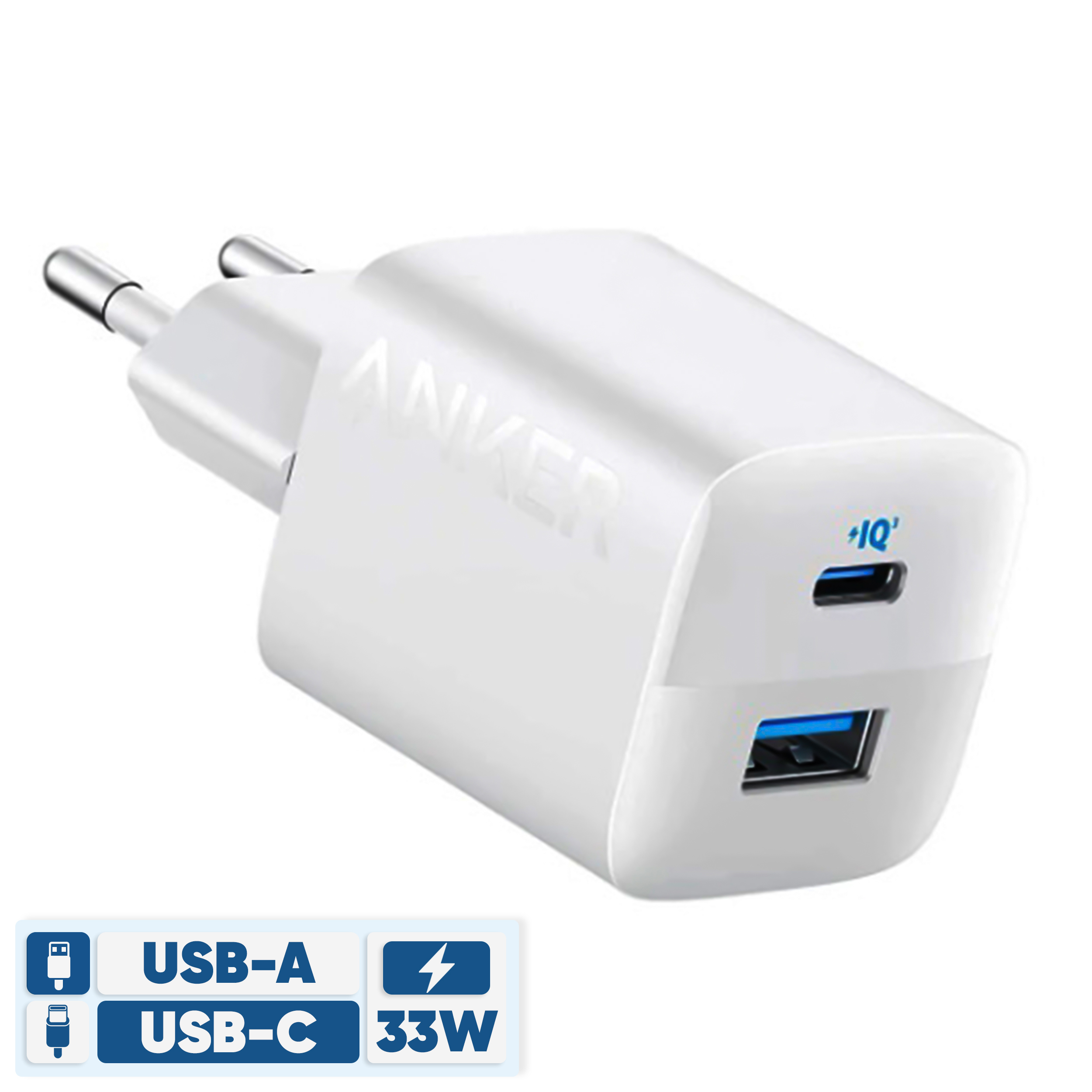 شارژر دیواری 33 وات انکر مدل A2331 شارژر دیواری 33 وات انکر مدل A2331