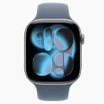 ساعت هوشمند 42 میلی متری اپل مدل Series 11 Aluminum Case با بند سیلیکونی