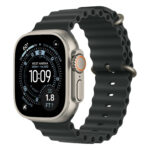 ساعت هوشمند 49 میلی متری اپل مدل Ultra 3 Black Titanium Case با بند Ocean