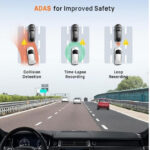 دوربین فیلم برداری خودرو سوِنتی مِی مدل 70mai Dual Dash Cam A510s + RearCam (RC11) به همراه دوربین عقب