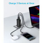 شارژر دیواری 67 وات انکر مدل A2674 - سه پین